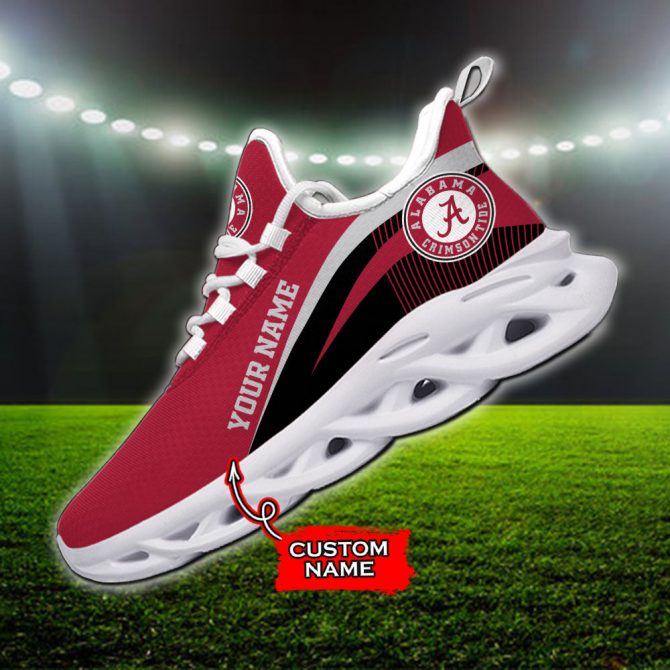Alabama Crimson Tide NCAA Max Soul Shoes Sneakers For Men And Women
