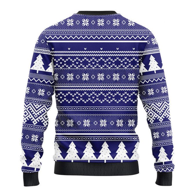 Baltimore Ravens Grinch Hug Ugly Christmas Sweater, Grinch Xmas Sweater - Image 2