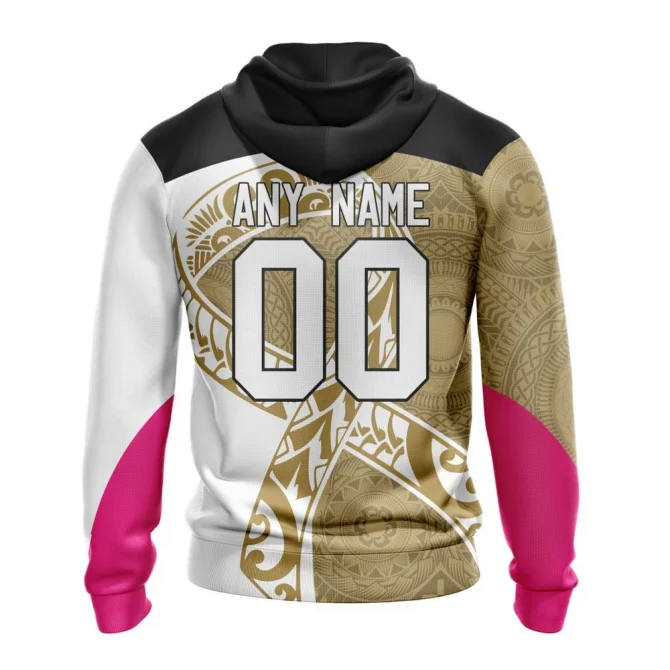 Anaheim Ducks, Specialized Samoa Fights Cancer Jersey Graphic Hoodie - Image 2