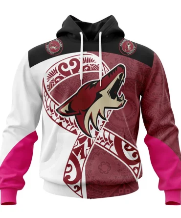Arizona Coyotes, Specialized Samoa Fights Cancer Jersey Graphic Hoodie