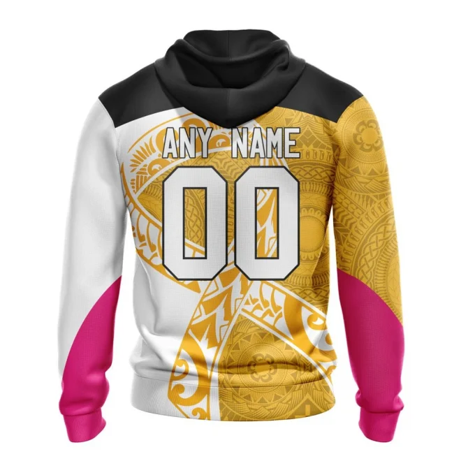 Boston Bruins, Specialized Samoa Fights Cancer Jersey Graphic Hoodie - Image 2