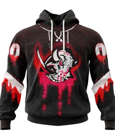 Buffalo Sabres, Specialized Jersey For Halloween Night Graphic Hoodie