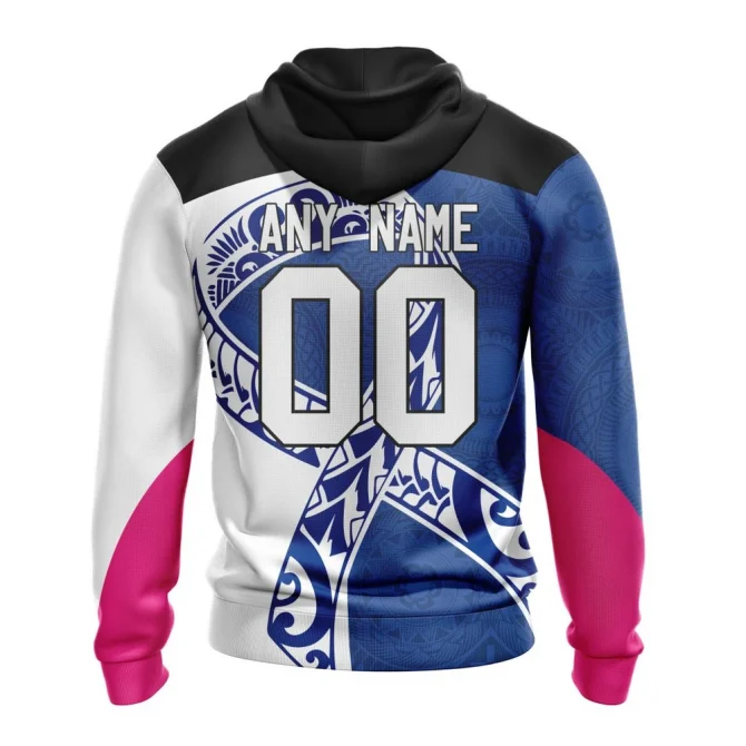 Buffalo Sabres, Specialized Samoa Fights Cancer Jersey Graphic Hoodie - Image 2