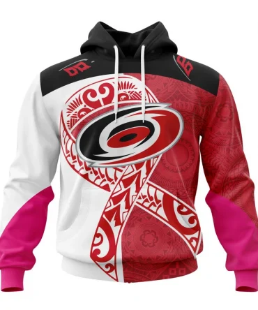 Carolina Hurricanes, Specialized Samoa Fights Cancer Jersey Graphic Hoodie