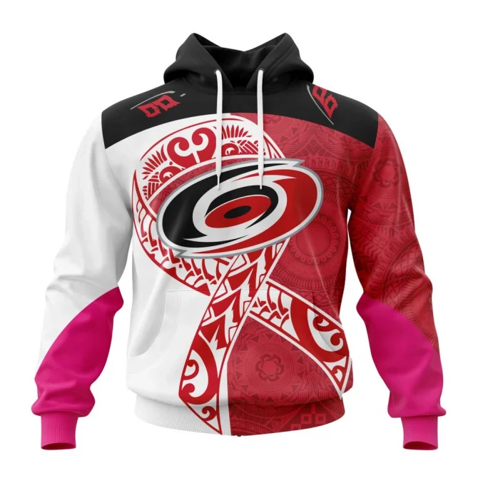Carolina Hurricanes, Specialized Samoa Fights Cancer Jersey Graphic Hoodie