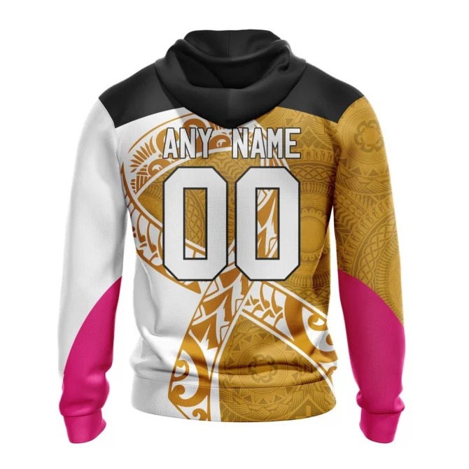 Chicago Blackhawks, Specialized Samoa Fights Cancer Jersey Graphic Hoodie - Image 2
