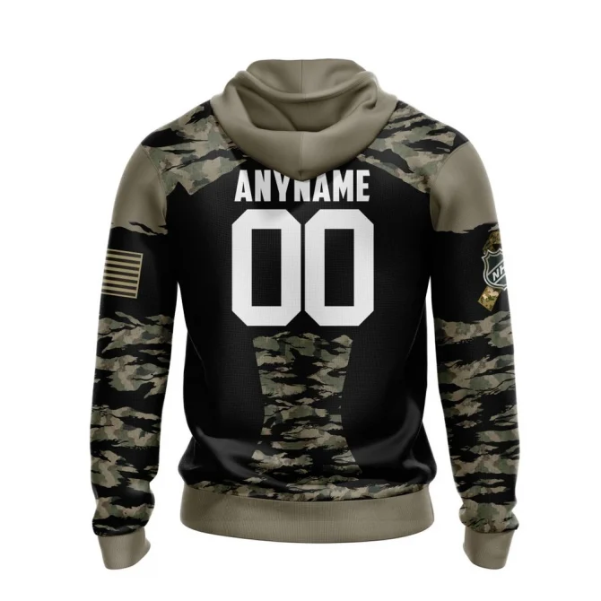 Colorado Avalanche, Honors Veterans And Military Members Graphic Hoodie - Image 2