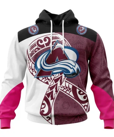 Colorado Avalanche, Specialized Samoa Fights Cancer Jersey Graphic Hoodie
