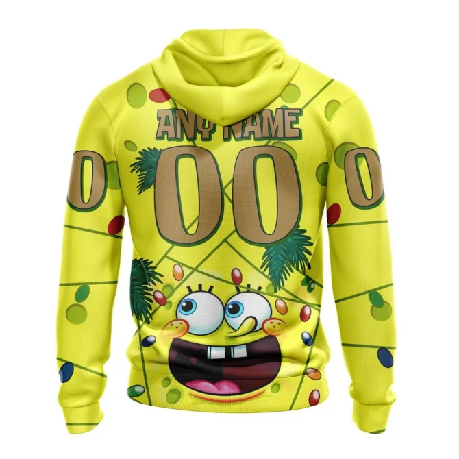 Florida Panthers, Specialized Jersey With Spongebob Graphic Hoodie - Image 2