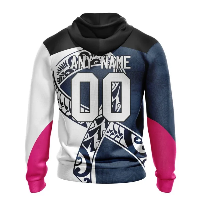 Florida Panthers Specialized Samoa Fights Cancer Jersey Graphic Hoodie - Image 2