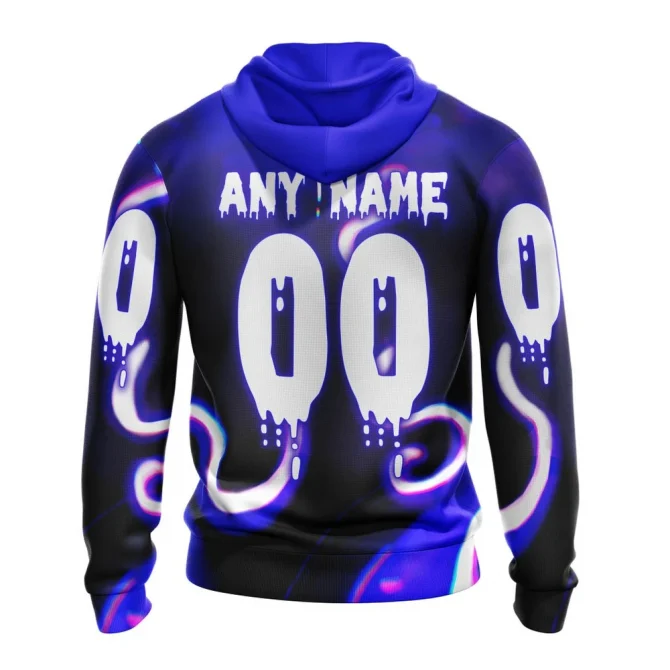 Los Angeles Kings, Specialized Jersey For Halloween Night Graphic Hoodie - Image 2