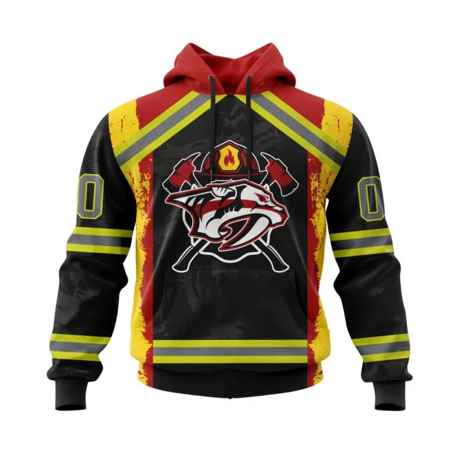 Nashville Predators, Honnor Firefighter Graphic Hoodie