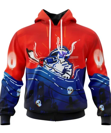 New York Islanders, Specialized Jersey For Halloween Night Graphic Hoodie