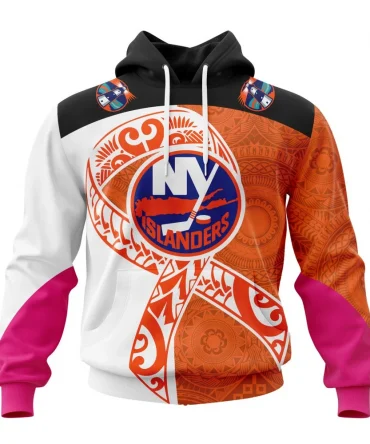 New York Islanders, Specialized Samoa Fights Cancer Jersey Graphic Hoodie