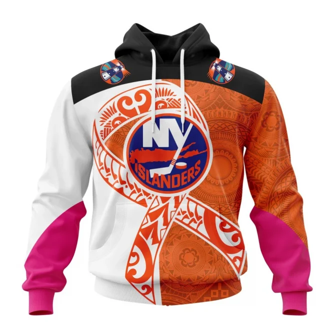 New York Islanders, Specialized Samoa Fights Cancer Jersey Graphic Hoodie