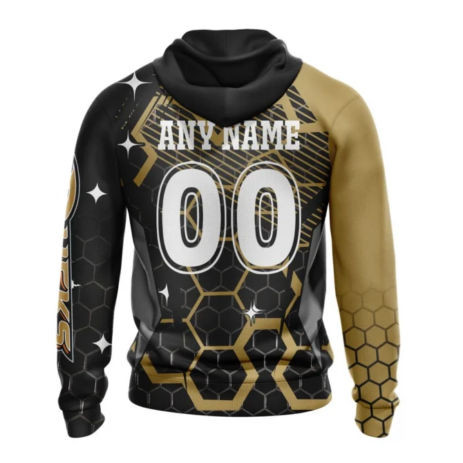 NHL Anaheim Ducks, Specialized Design With Motocross Syle Graphic Hoodie - Image 2