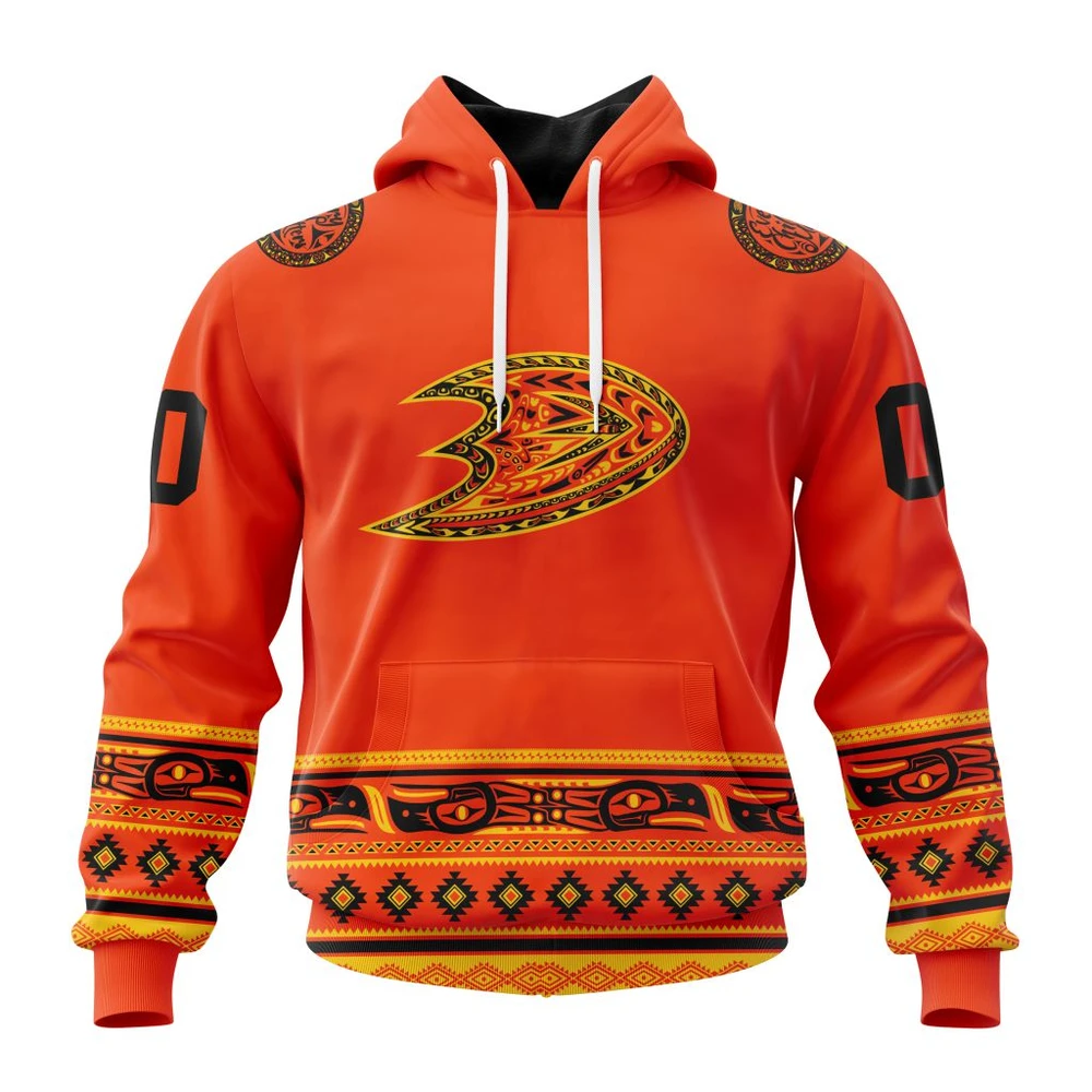 NHL Anaheim Ducks, Specialized National Day For Truth And Reconciliation Graphic Hoodie