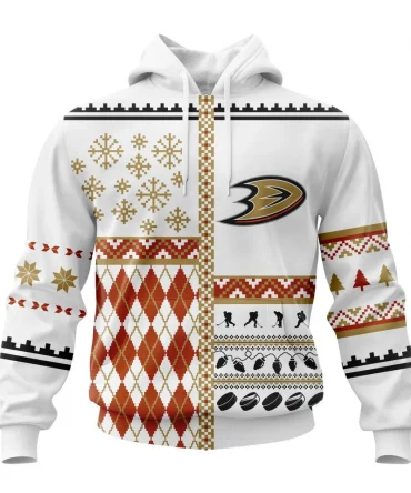 NHL Anaheim Ducks, Specialized Unisex Christmas Is Coming Graphic Hoodie