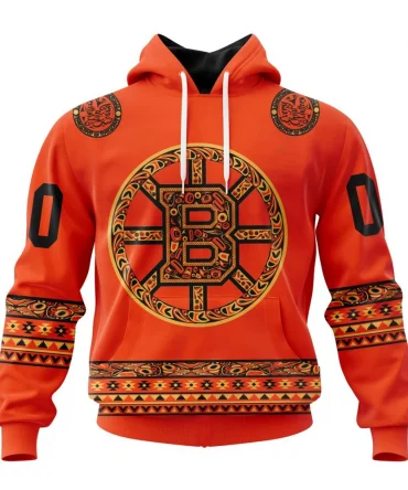 NHL Boston Bruins Specialized National Day For Truth And Reconciliation Graphic Hoodie