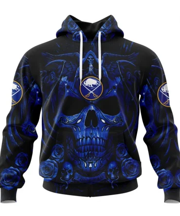 NHL Buffalo Sabres Special Design With Skull Art Graphic Hoodie