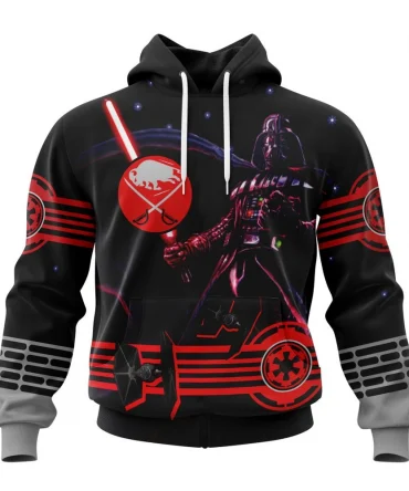 NHL Buffalo Sabres, Specialized Starwar Darth Vader Version Jersey Graphic Hoodie