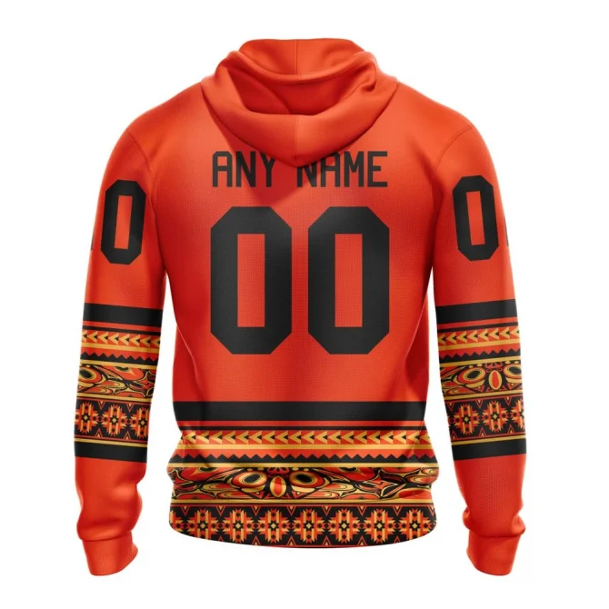 NHL Columbus Blue Jackets, Specialized National Day For Truth And Reconciliation Graphic Hoodie - Image 2