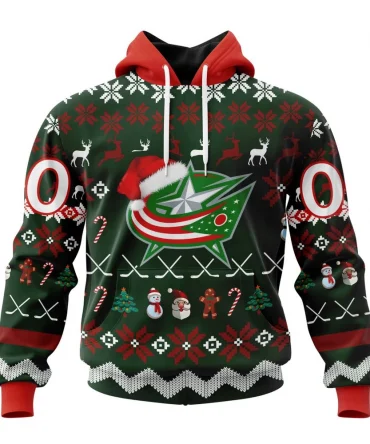 NHL Columbus Blue Jackets, Specialized Unisex Christmas Is Coming Graphic Hoodie