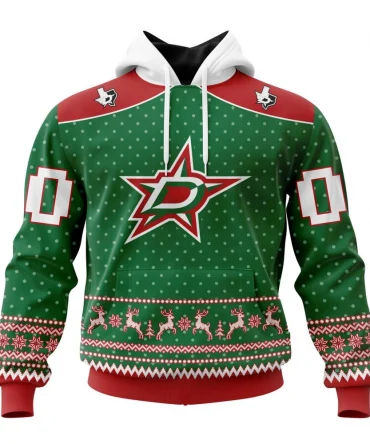 NHL Dallas Stars Special Christmas Apparel Graphic Hoodie