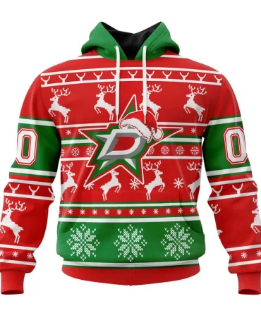 NHL Dallas Stars, Specialized Unisex Christmas Is Coming Graphic Hoodie