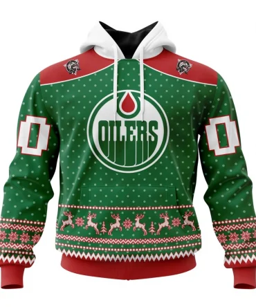 NHL Edmonton Oilers Special Christmas Apparel Graphic Hoodie