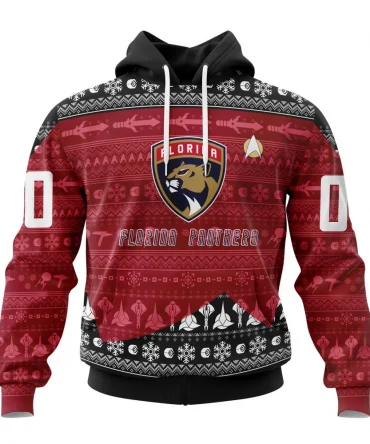 NHL Florida Panthers Special Star Trek Design Graphic Hoodie
