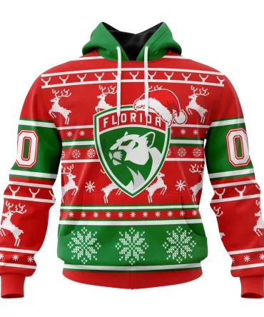 NHL Florida Panthers, Specialized Unisex Christmas Is Coming Graphic Hoodie