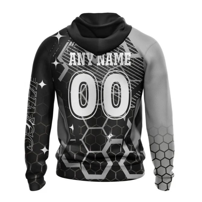 NHL Los Angeles Kings, Specialized Design With Motocross Syle Graphic Hoodie - Image 2