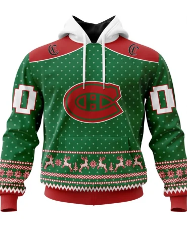 NHL Montreal Canadiens Special Christmas Apparel Graphic Hoodie