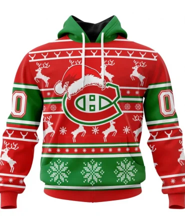 NHL Montreal Canadiens, Specialized Unisex Christmas Is Coming Graphic Hoodie