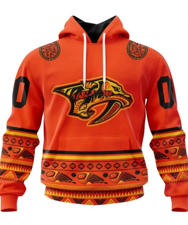 NHL Nashville Predators, Specialized National Day For Truth And Reconciliation Graphic Hoodie