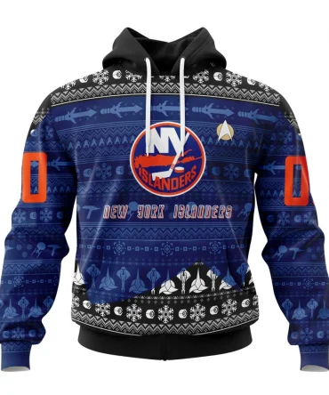 NHL New York Islanders Special Star Trek Design Graphic Hoodie