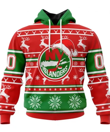 NHL New York Islanders, Specialized Unisex Christmas Is Coming Graphic Hoodie