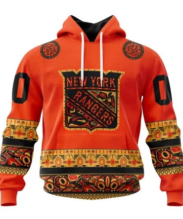 NHL New York Rangers, Specialized National Day For Truth And Reconciliation Graphic Hoodie
