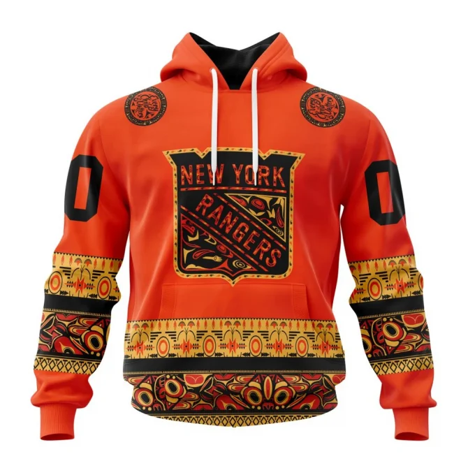 NHL New York Rangers, Specialized National Day For Truth And Reconciliation Graphic Hoodie