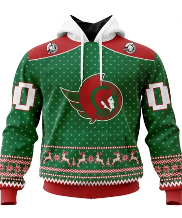 NHL Ottawa Senators Special Christmas Apparel Graphic Hoodie