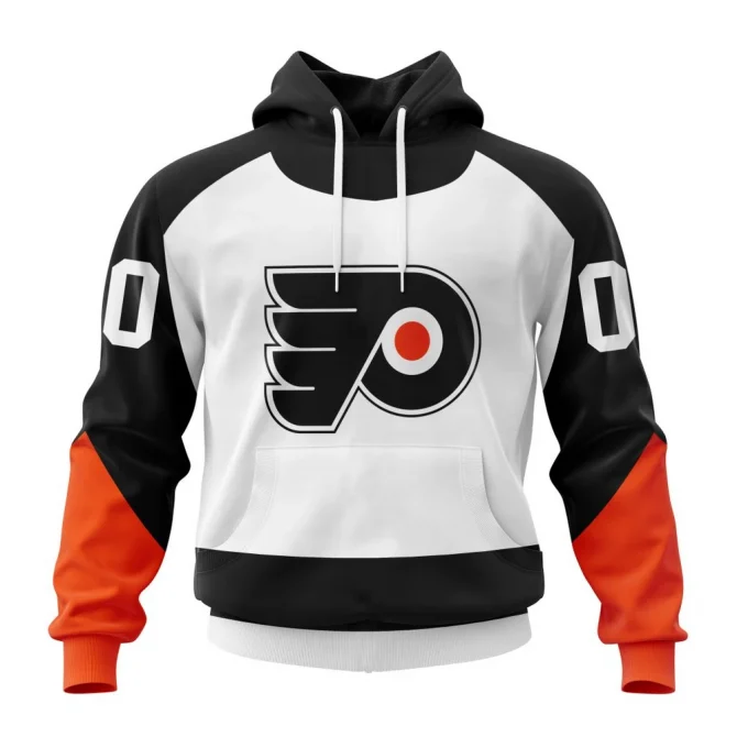 NHL Philadelphia Flyers Reverse Retro Kits Graphic Hoodie