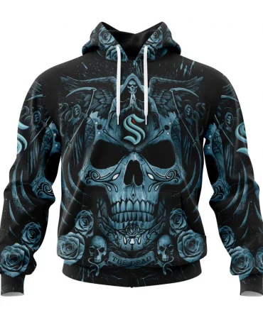 NHL Seattle Kraken Special Design With Skull Art Graphic Hoodie
