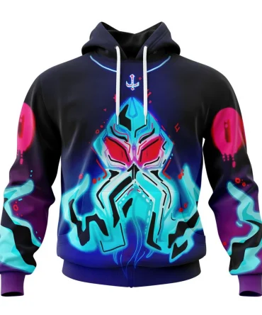 NHL Seattle Kraken, Specialized Jersey For Halloween Night Graphic Hoodie