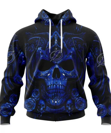 NHL Tampa Bay Lightning Special Design With Skull Art Graphic Hoodie