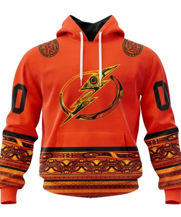 NHL Tampa Bay Lightning, Specialized National Day For Truth And Reconciliation Graphic Hoodie