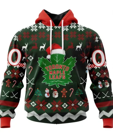 NHL Toronto Maple Leafs, Specialized Unisex Christmas Is Coming Graphic Hoodie