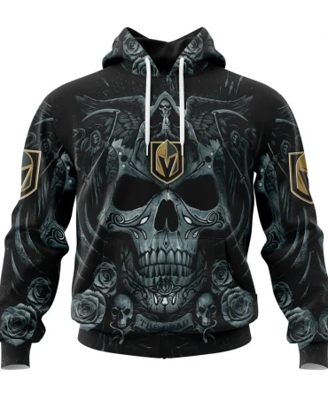 NHL Vegas Golden Knights Special Design With Skull Art Graphic Hoodie