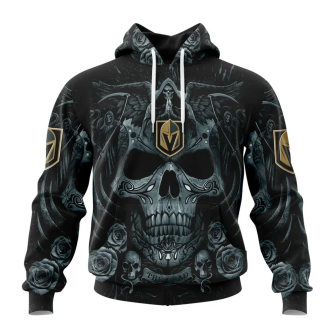 NHL Vegas Golden Knights Special Design With Skull Art Graphic Hoodie