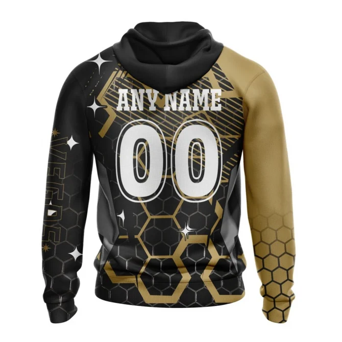 NHL Vegas Golden Knights, Specialized Design With Motocross Syle Graphic Hoodie - Image 2